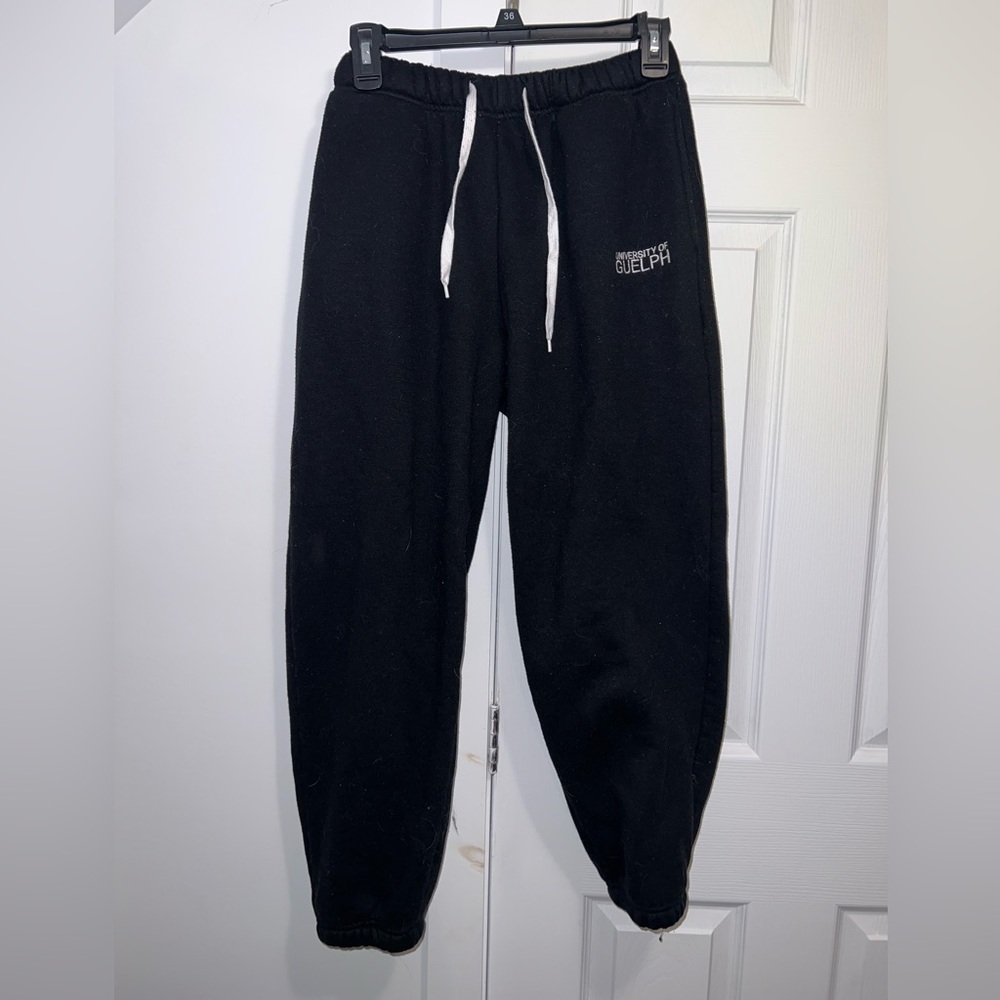 University of Guelph Black Sweatpants
